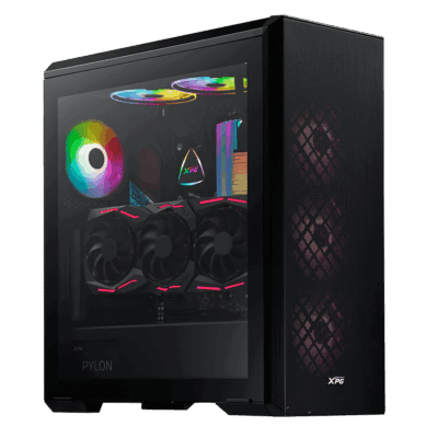 Chasis Gamer XPG DEFENDER Negro + 3 Fan No ARGB