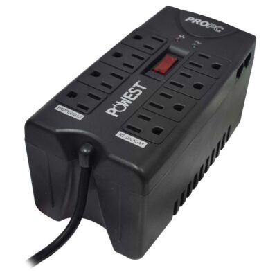 Regulador de voltaje Multitoma Powest PROPC 1000 VA 8