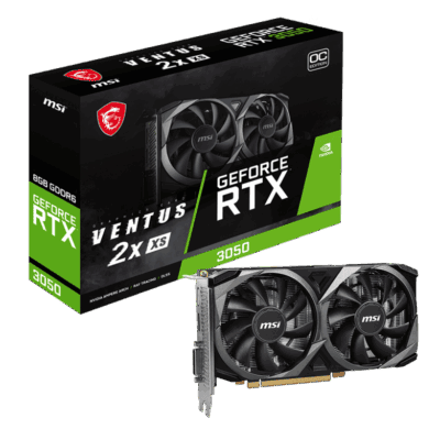 Tarjeta Grafica MSI GeForce RTX 3050 VENTUS 2X XS 8G OC
