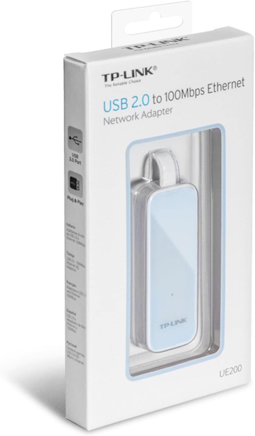 Adaptador de red LAN Ethernet TP-Link USB 2.0 a RJ45 10/100 Mbps - Imagen 7