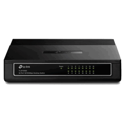 Conmutador de 16 puertos 10/100Mbps Tp-Link TL-SF1016D