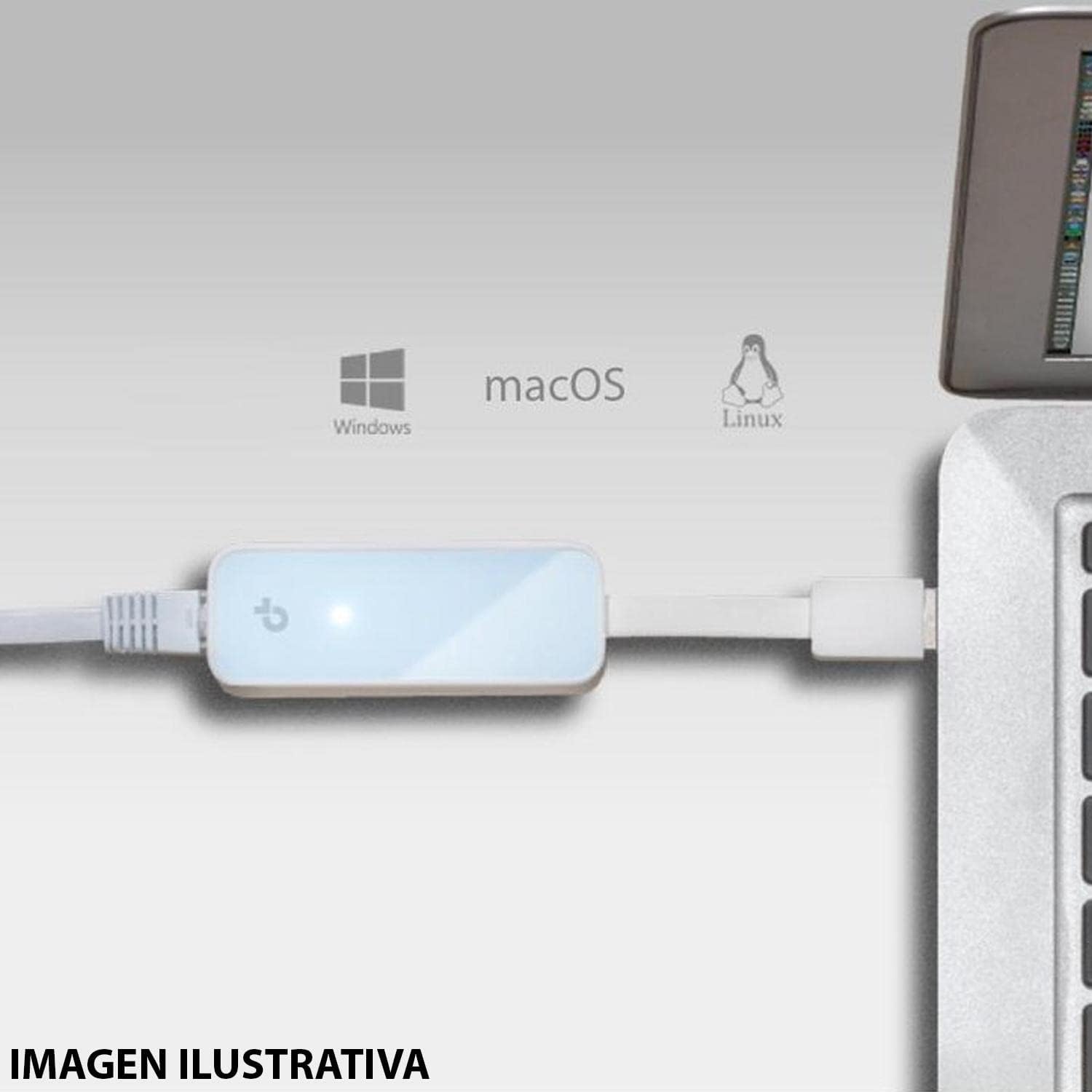 Adaptador de red LAN Ethernet TP-Link USB 2.0 a RJ45 10/100 Mbps - Imagen 6