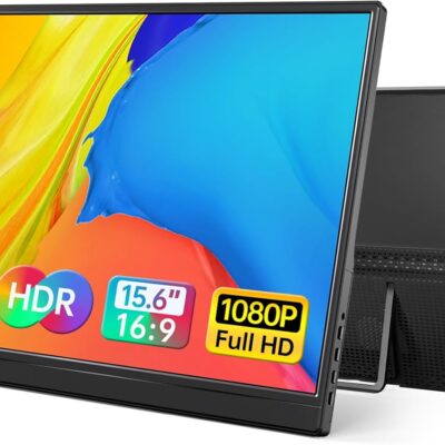 Monitor Portátil Yxk de 15.6 pulgadas 1080P USB-C HDMI Ultra-Slim
