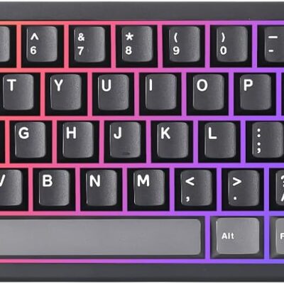 Teclado Mecánico con efecto Hall YUNZII RT68 Negro