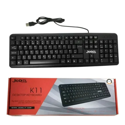 TECLADO ALAMBRICO USB MULTIMEDIA K11 PC