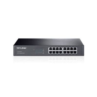 Switch con Base de Montaje / de Escritorio de 16 Puertos Gigabit TL-SG1016D