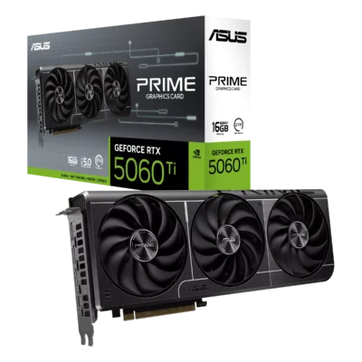 Tarjeta Grafica ASUS PRIME GeForce RTX 5060 Ti 16GB GDDR7
