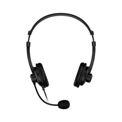 Diadema Con Micrófono Genius Hs-230u Alámbrica USB Negro